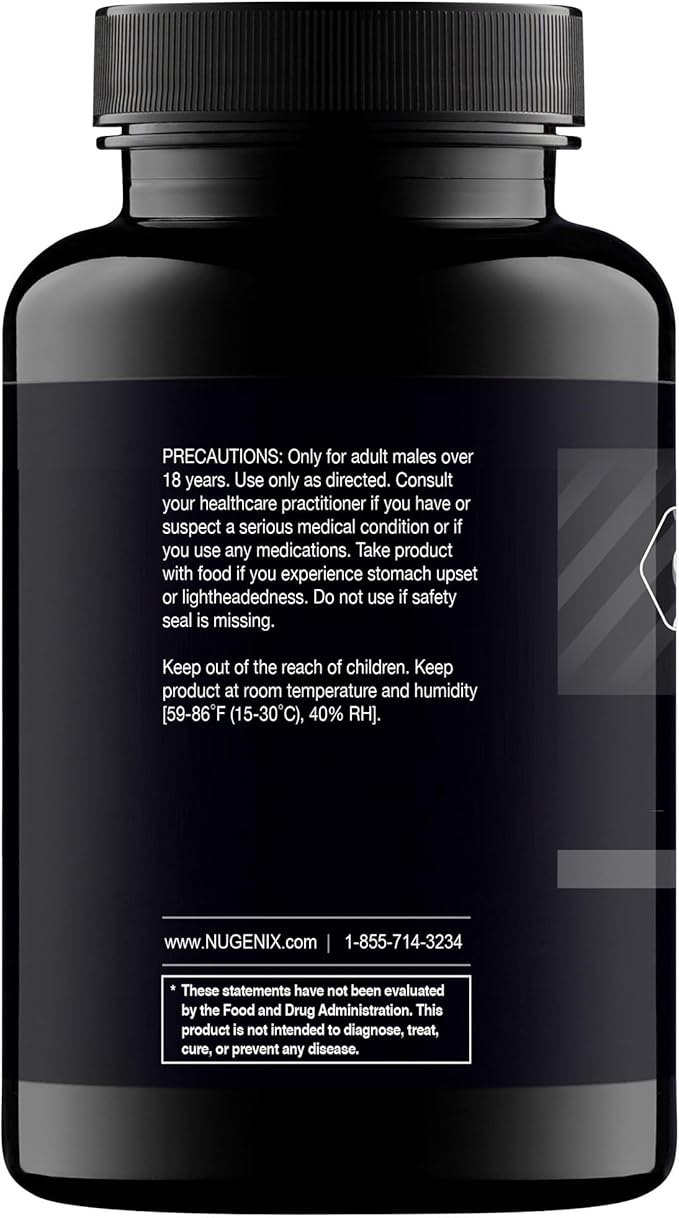 Nugenix T Boost - Free Testosterone Booster Supplement for Men, 90 Count