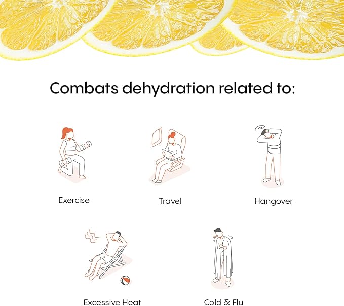 Hydralyte Shay Mitchell Low Sugar Rapid Rehydration - Lightly Sparkling Electrolyte Powder Packets, Lemon Squeeze | Travel Essential - Workout Essential - Recovery Powder (18 Count)