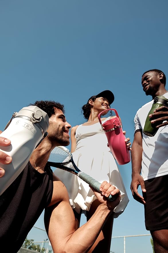 Shaker Bottle –26oz Double Wall Stainless Steel, No Mixing Tools Needed,Ideal for Protein Shakes,Water, Smoothies, Cocktails –Leak-Proof, Copper-Insulated, BPA-Free (Steel Commando)