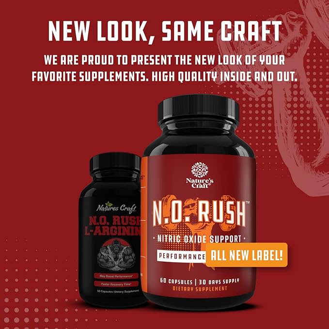 Nitric Oxide Booster Complex with L-Arginine & L-Citrulline – Amplifier for Increased Endurance – Powerful Antioxidant – Weight Loss Support Vitamin for Men Women Teens