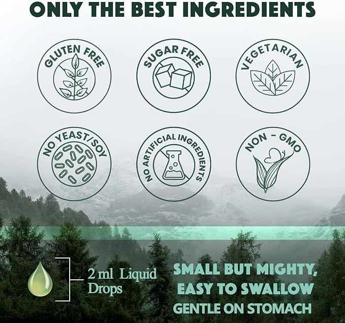 Calcium Magnesium Zinc Liquid Drops with Vitamin D3 K2, High Potency Calcium Magnesium Supplement w/Magnesium Complex, Zinc, Theanine丨Gluten Free丨 for Immune, Bone,Muscle, Mood & Sleep Support