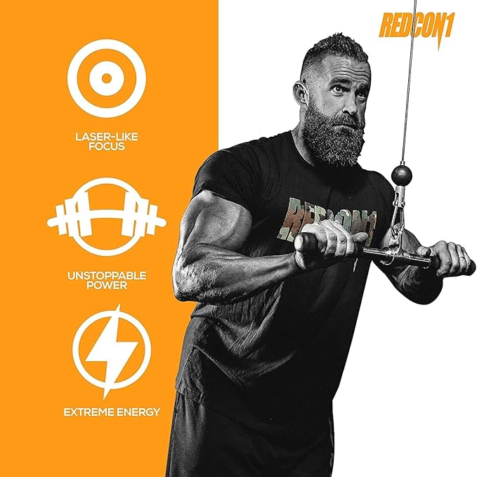 REDCON1 Total War Ready to Drink Pre Workout - Endurance Boosting, Keto Friendly RTD Formula - Amino Acid + Citrulline Malate Pre Workout Drink for Men & Women (Orange Crush, 12 Servings)