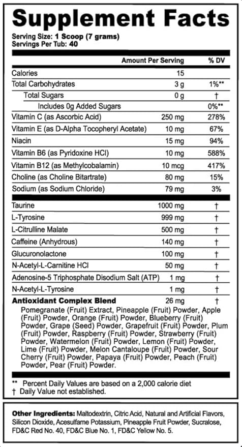 G Fuel ONE Piece Revive-Revive Energy Drink Powder, Pre Workout Caffeine Powder, Energy Powder Drink Mix for Gaming, Sugar Free Focus Amino + Antioxidants, 3.7oz (Peach Kiwi Dragon Fruit, 15 Servings)