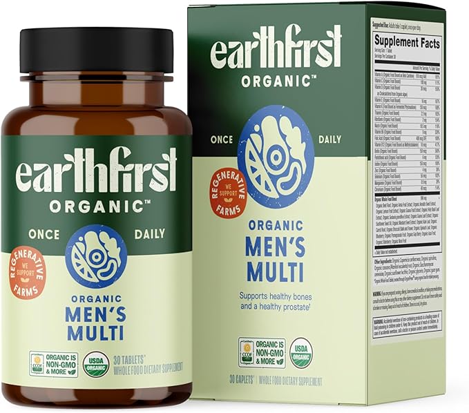 Men’s Multi Once Daily, Men's Multivitamin, 19 Vitamins from Herbs & Superfoods, 30 Count
