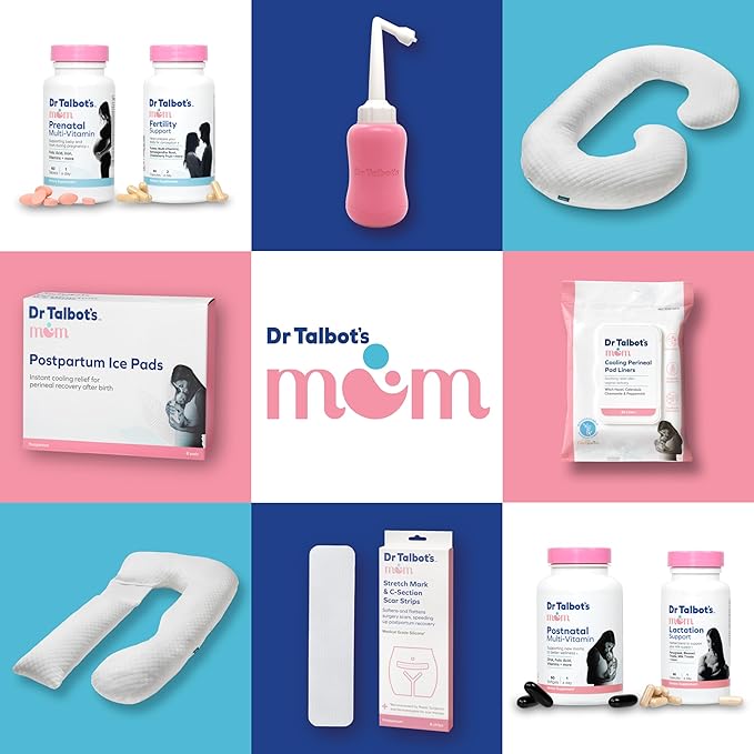 Dr. Talbot's Mom Probiotic Lactation Support Supplement - Herbal Blend of Fenugreek, Blessed Thistle, Milk Thistle, and More - 60 Capsules