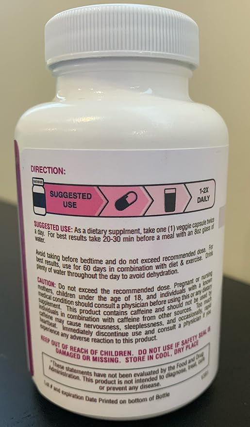 LeptinXT - Leptin Supplements for Weight Loss for Women, Healthy Fat Burner Pills, Advanced Strength Fat Burners for Women Weight Loss, Ideal Womens Fat Burner & Diet Pills, 60 Ct.