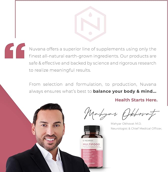 Multifood Whole Food Multivitamin for Women | 21 Organic Fruits & Vegtables | Tumeric Boosts Energy, Supports Gut & Immune Health | Prebiotics & Probiotics | 60 Capsules