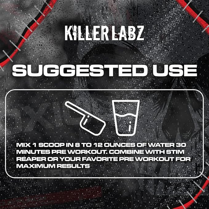 Noxious Extreme Nitric Oxide Booster Pump Pre-Workout Powder | Endurance and Muscle Building | 30 Servings (America Pop)