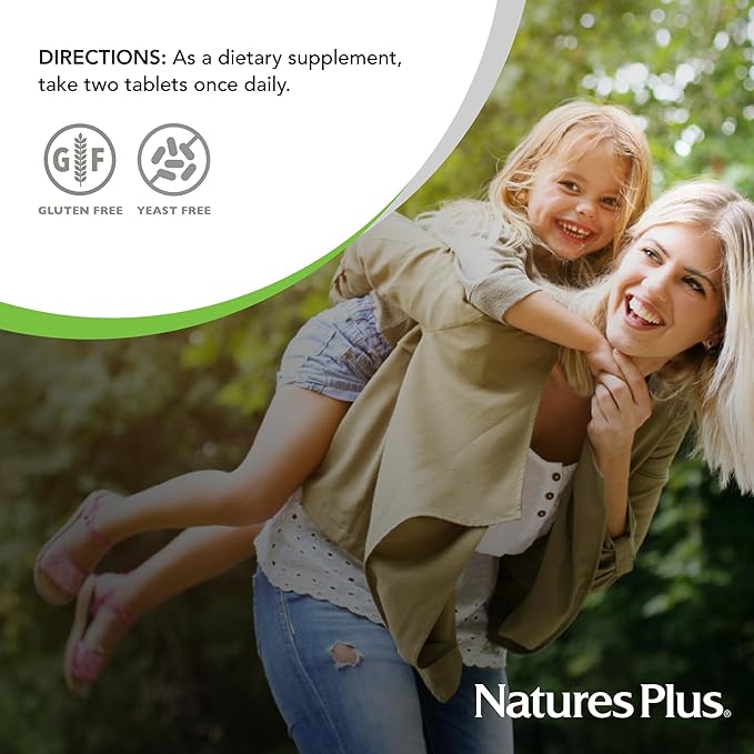 NaturesPlus Women’s Ultra Hair Plus - 60 Sustained Release Tablets, Pack of 2 - Nutritional Support for Healthy Hair Structure - Gluten Free - 60 Total Servings