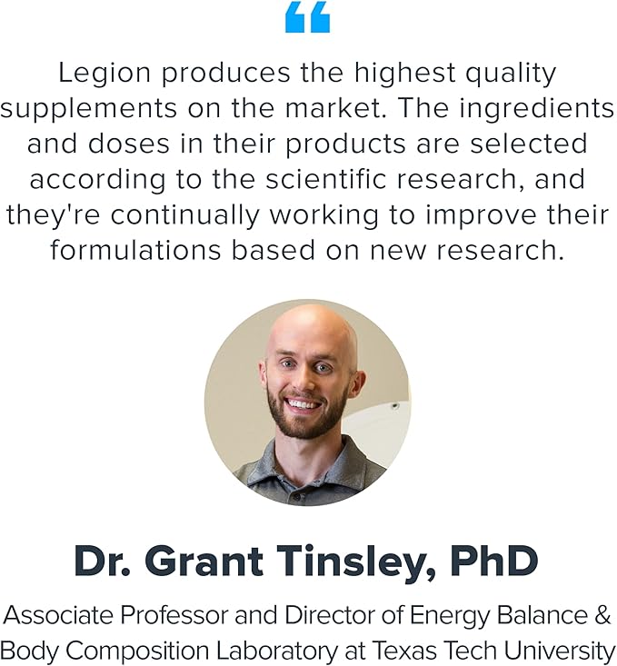 LEGION Vitamin B-Complex (120 Capsules) - Vitamin B Complex with Choline and Inositol Supports Mood & Liver Function - Vegan B Complex Vitamins Support Energy Metabolism & Muscle Function