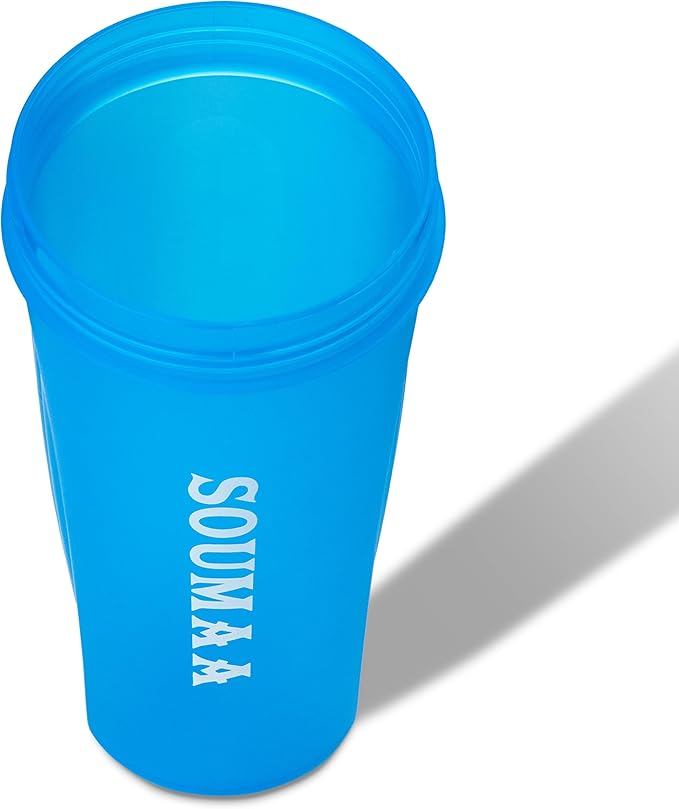 Protein Shaker Bottle 20 oz - BPA-Free, Durable, Leak-Proof with Locking Lid & Stainless Steel Mixing Ball for Smooth Blends - Ideal for Tennis Cycling Boxing Climbing Body Building