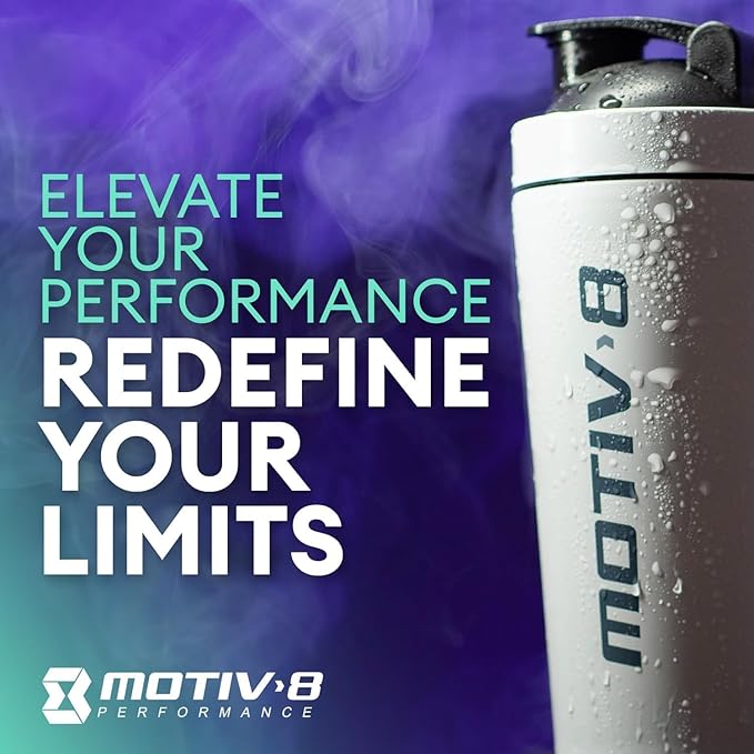 Motiv-8 Pre-Workout Performance, Sugar Free Pre-Workout, Boost Energy and Focus, Improve Workouts, Enhances Mood (30 Servings, Watermelon)