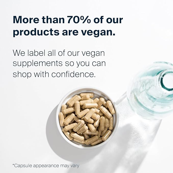 Vital Nutrients Cortisol Balance | Vegan Stress Relief Supplement | Cortisol Manager Supports Energy & Stress Levels | Ashwagandha & Magnesium for Relaxation | Gluten, Dairy, Soy Free | 90 Capsules