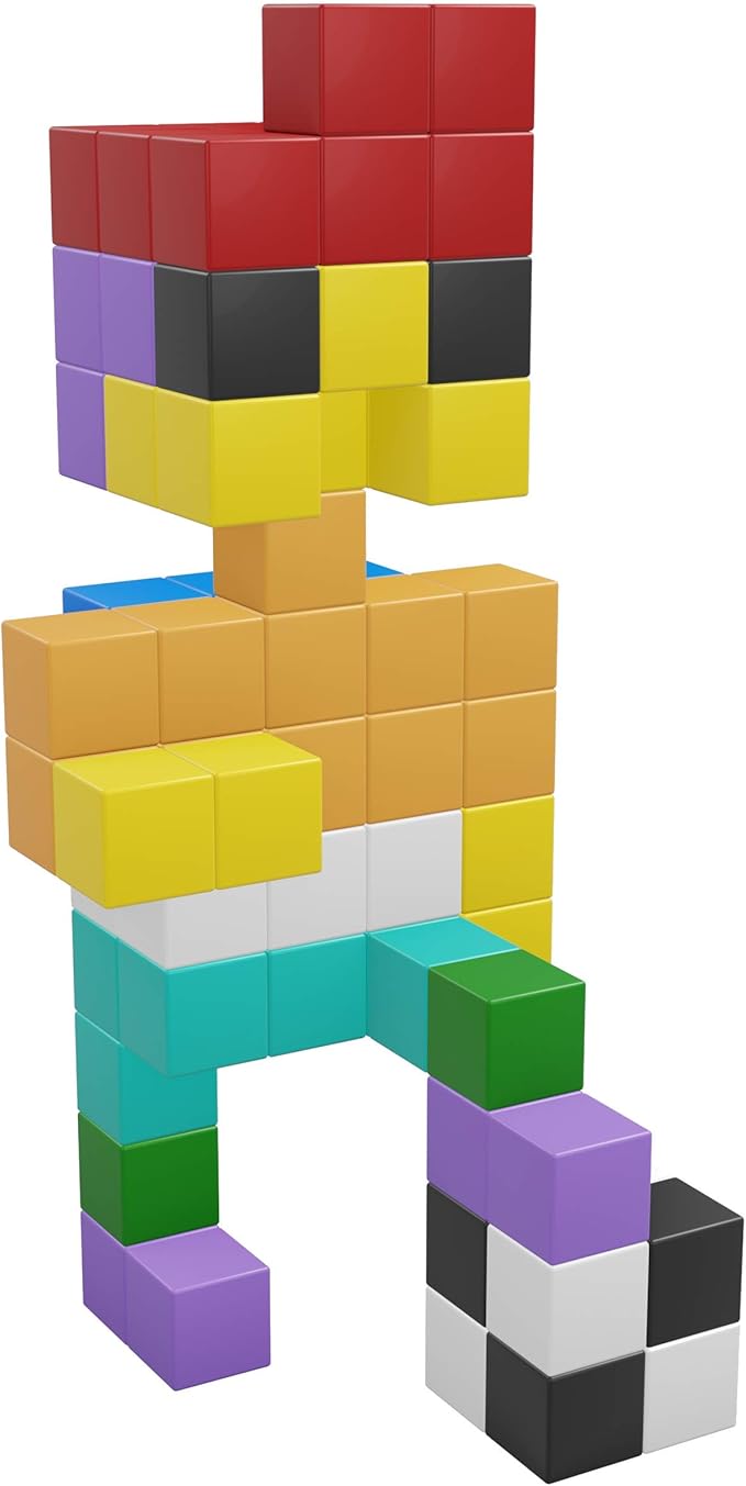 Magnetic Blocks, Magnetic Cubes Educational Toys, Original Award Winning Magnetic Building Blocks for Kids, 100 Pieces Rainbow Color Autism Toys Magic Cube Sensory Toys for Kids