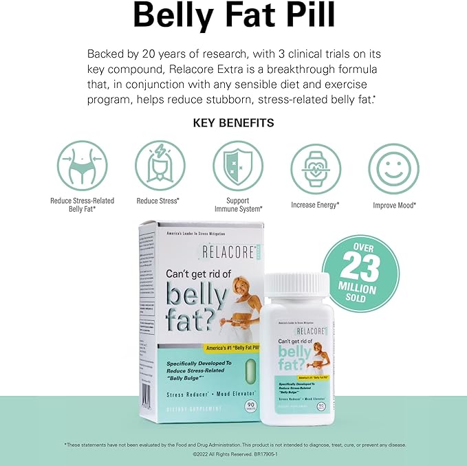 Extra Maximum Strength 90 Count - Stress Relief Supplements - Lower Cortisol for Women - Cortisol Manager, 30 Servings