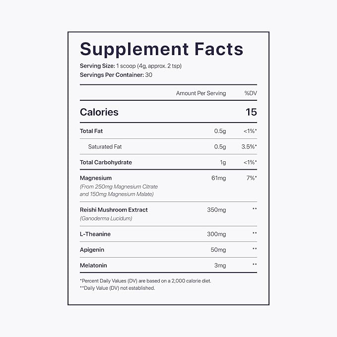 Beam Dream Sleep Powder, Sleep Aid, Sleep Aids for Adults, Contains Magnesium, Melatonin, L Theanine, Apigenin, Natural Sleep Supplement, Vegan, Non GMO, Dairy Free, 3rd Party Tested, 30 Servings