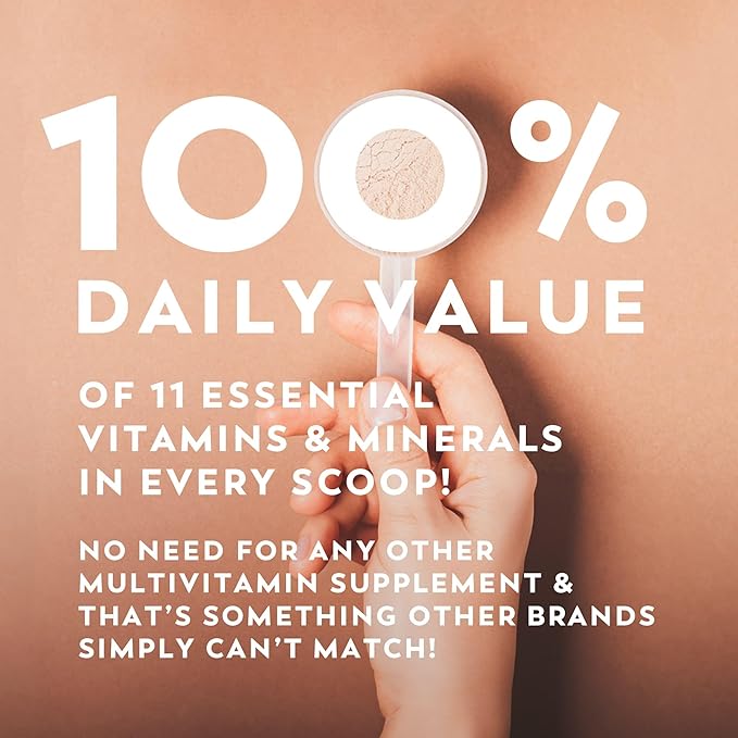 Veeg Meal Replacement Powder, All-in-One Plant-Based Protein Superfood with 50+ Superfoods & Vitamins, Organic Greens & Reds, MCT, Probiotics | Non GMO Vegan Protein Powder Chocolate, 15 Servings