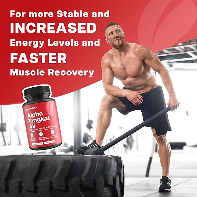 Longjack Tongkat Ali Fadogia Agrestis Complex - and Turkesterone Energy Booster for Men - Tongkat Ali 600mg - 90 Capsules