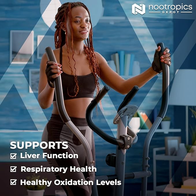 Nootropics Depot N-Acetyl L-Cysteine Capsules | 500mg | NAC | 60 Count | Supports Healthy Liver Function | Cellular Health | Glutathione Levels | Healthy Oxidation Levels