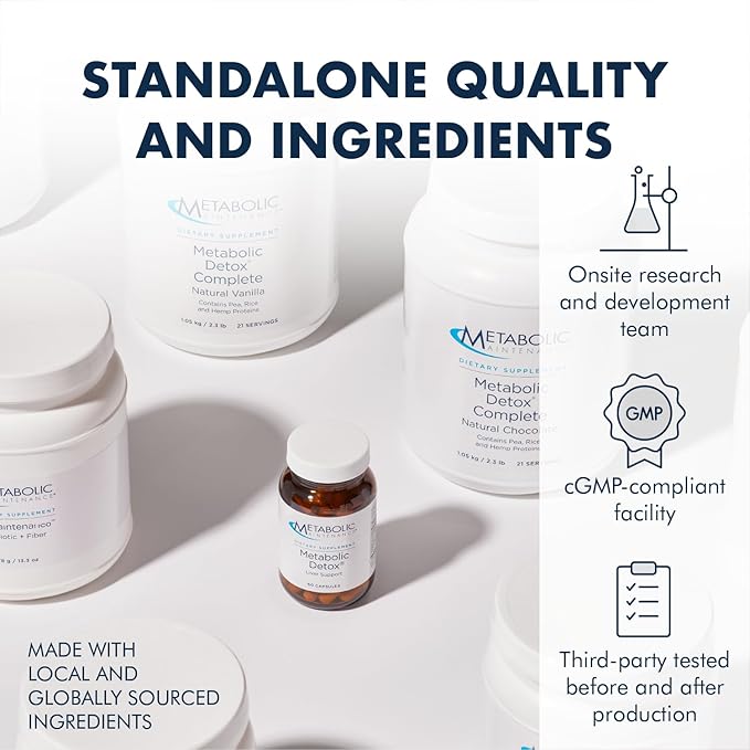 Metabolic Maintenance MetaCalm - Stress Regulation Formula with Methylated Folate, Magnesium Glycinate, GABA, 5-HTP, L-Theanine - Vitamin B6 Mood Support & Relaxation Support Calm Pills (90 Capsules)