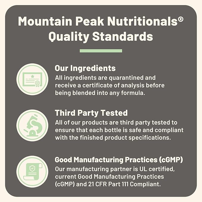 Mountain Peak Nutritionals Ultra High Multivitamin - Helps Support Well Being - Complete w/Vitamin A, Vitamin B12 & Probiotic Formula - Hypoallergenic Dietary Supplement (180 Vegetarian Capsules)