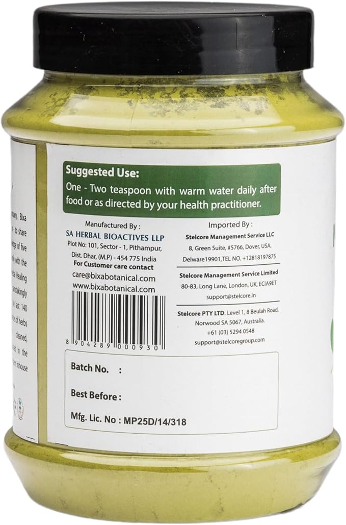 bixa BOTANICAL Moringa Leaf Powder (Moringa Oleifera) | Multi-Vitamin Green Super Food Supplement ǀ Pure Natural Nutrition Supplement- 7 Oz (200g) (454 G)