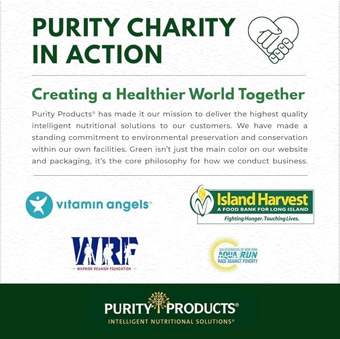 Purity Products Brain Vitality-GPC Super Formula Acetyl L-Carnitine HCI + Alpha GPC + Phosphatidlyserine - Supports Normal Concentration and Mental Clarity - 120 Caps