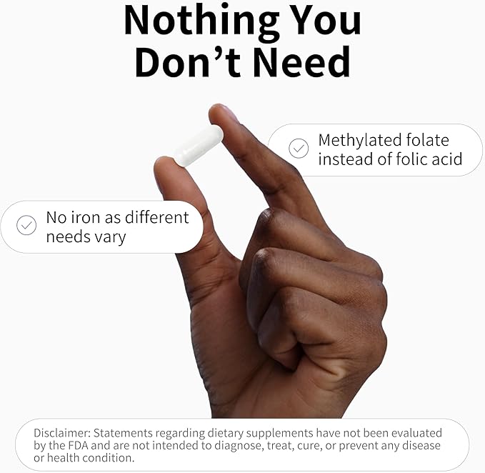 Nourished Mama Prenatal Multi Vitamin - Vegan Multivitamin for Preconception, Pregnancy, and Breastfeeding Support (2 Bottles)