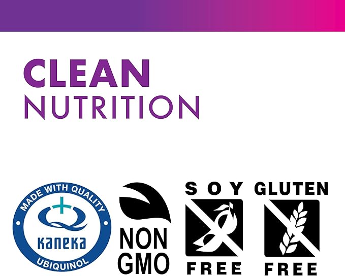 Bluebonnet Nutrition Cellular Active CoQ10 Ubiquinol 100 mg, Energy & Heart Health*, Non-GMO, Gluten-Free, Soy-Free, Vegetarian Friendly, 30 Vegetable Softgels, 30 Servings