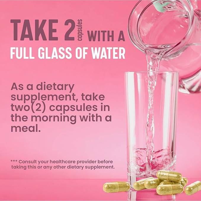 Women's Multivitamin – Complete Multivitamin for Women 50+ with Essential Vitamins A, B, C, D, E, Calcium & Iron – Supports Energy, Mood, Hair, Skin, Nails & Overall Health – 60 Capsules