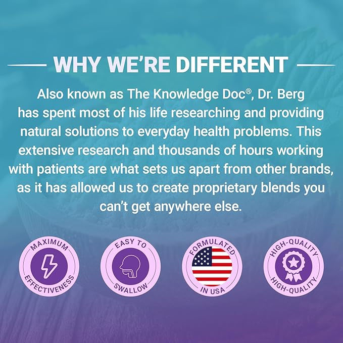 Dr. Berg DIM Supplement Estrogen Balance - Original Estrogen Supplement for Women with Diindolylmethane for Menstrual Symptoms & Menopause Relief & Black Pepper for Enhanced Absorption - 60 Capsules