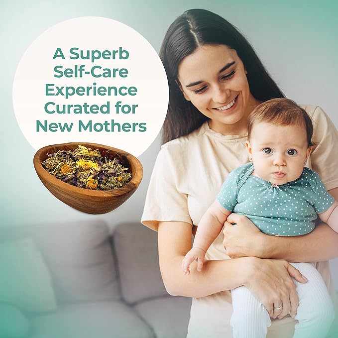 Vaginal Steam Herbs Blends V Steam Kit for Cleansing, Regulating, and Balancing, Postpartum Care Up to 11 Steams, Made in USA