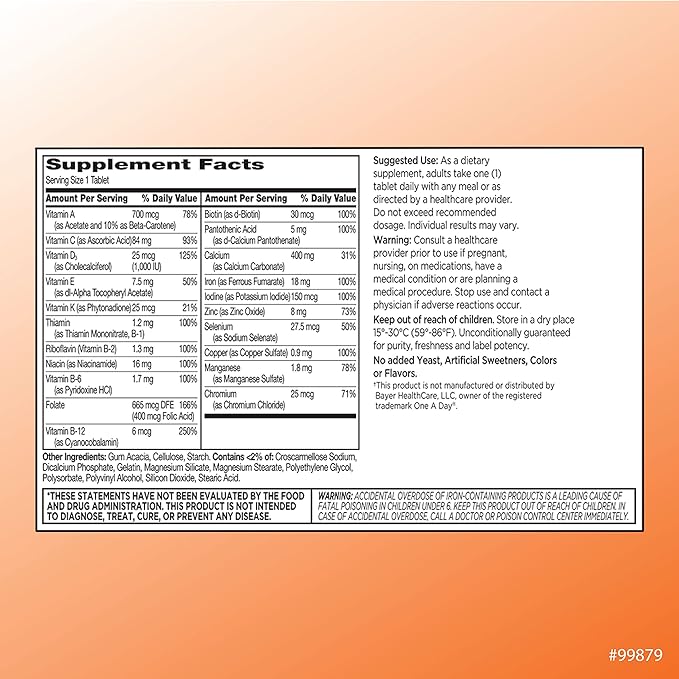 Quality Choice One Daily Women's one Daily Multivitamin Tablets