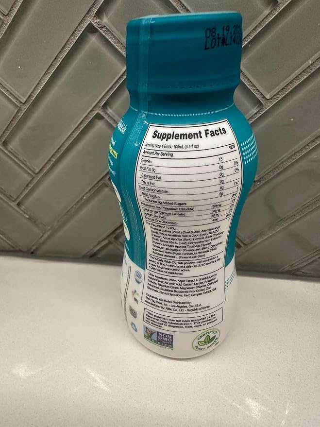 The Plug Liver Cleanse Detox & Repair Drink - Plant Based Herbal Electrolyte Drink for Liver Support & Health, Bloating Relief, Restore Antioxidants & Minerals | Liver Complex Energy Drink (12-Pack)