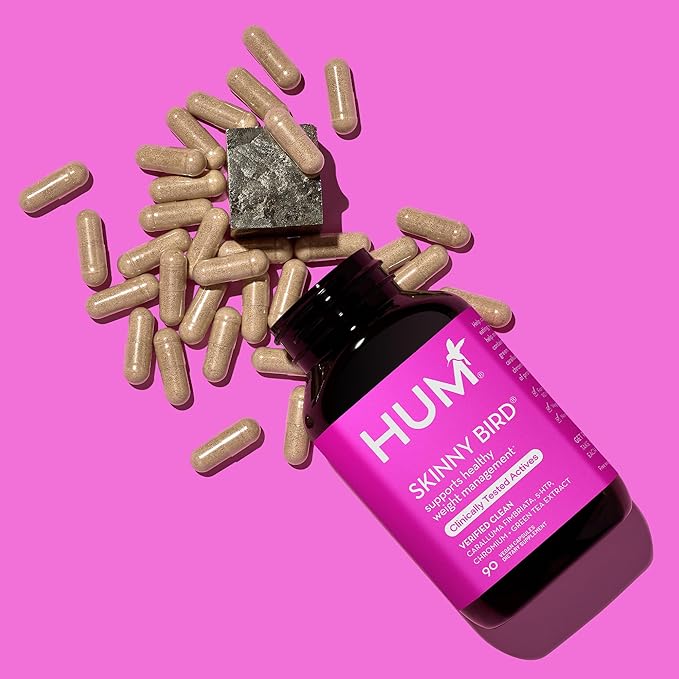 HUM Skinny Bird - Appetite Suppressor for Women with Caralluma, Chromium, 5 HTP + Green Tea Extract (90 Capsules)