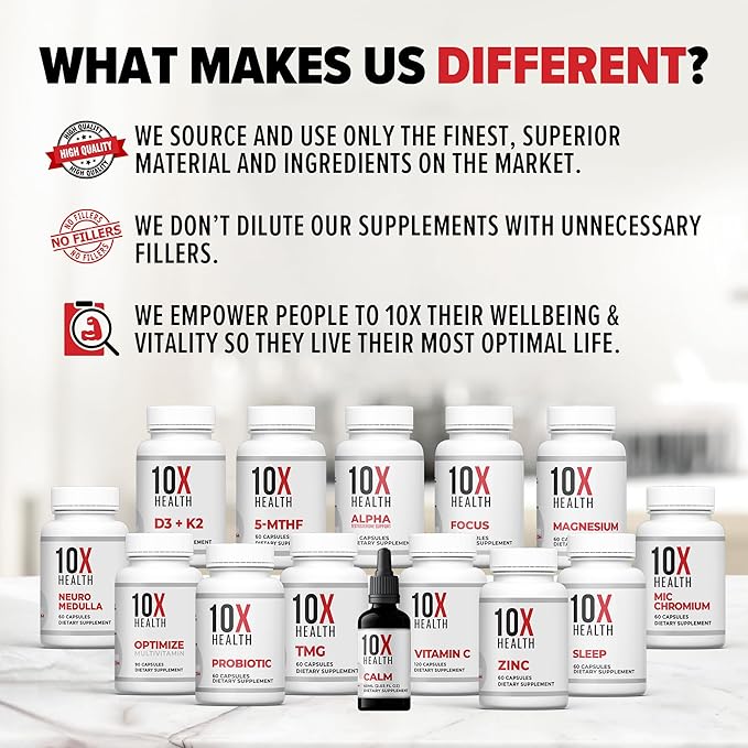 10X Health Amino Blend Fruit Punch - Contains EAA and BCAA Amino Acids Supplement - Essential Amino Acids Powder for Men and Women, Pre and Post-Workout Amino Energy Boost - 30 Servings