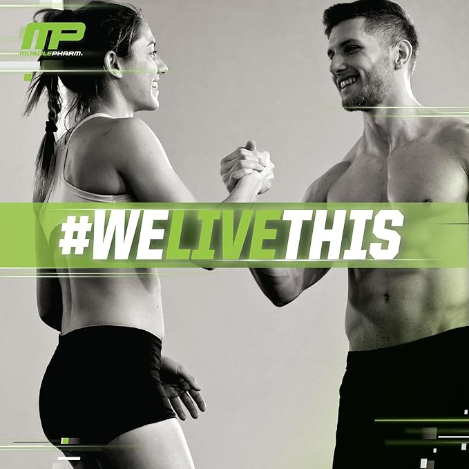 MusclePharm Essentials Glutamine, Pure L-Glutamine Powder Supplement for Post Workout Muscle Recovery, Energy & Gut Health, 5g L Glutamine Powder per Serving, Gluten-Free, Unflavored, 60 Servings