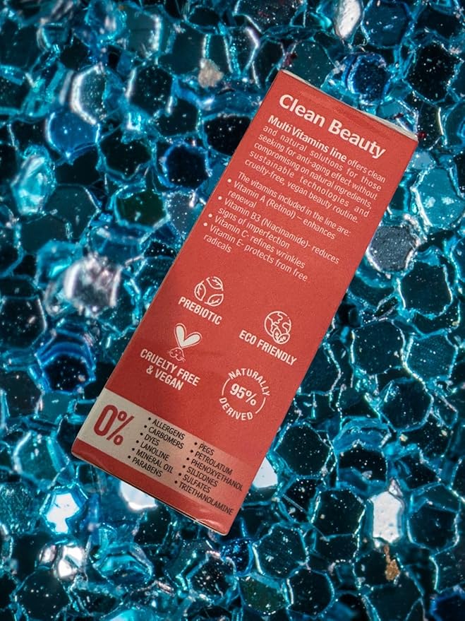 Clean Beauty Multi-Vitamins Firming & Correcting Eye Cream for All Skin Types