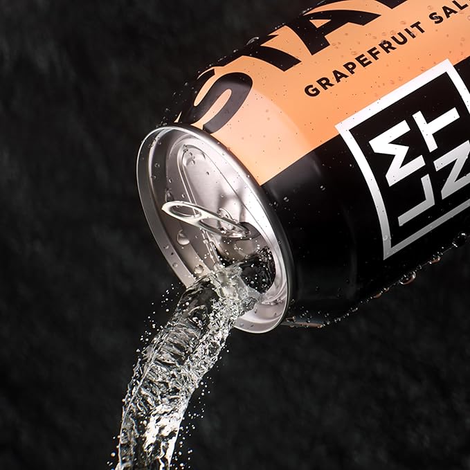 LMNT Sparkling Electrolyte Drink - Grapefruit Salt | 12-Count