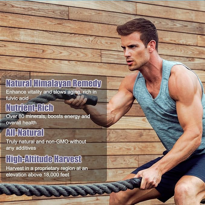 Pure Himalayan Shilajit Gummies for Men & Women - 100% Natural & Organic | 85+ Trace Minerals & Fulvic Acid | 180 Count | Individually Packaged