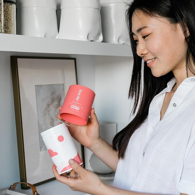 FIRST DAY Women’s Daily Supercharge Multivitamin Gummies – Vitamins A, B1, B6, B12, C, D3, E & K + Magnesium, Zinc, Biotin – Made w/Organic Fruits & Veggies, Only 2g Sugar – 30 Day Supply