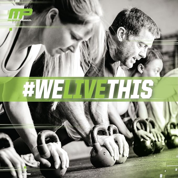 MusclePharm Essentials BCAA Powder, Pre & Post Workout Recovery Drink, Supports Muscle Recovery & Energy Production, Essential Amino Acids Supplement, 30 Servings, Blue Raspberry Flavor