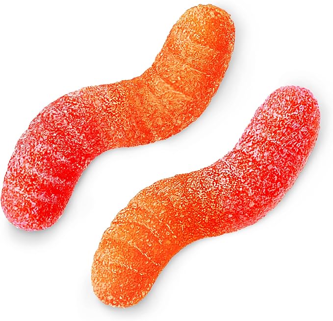 OLLY Hello Happy Gummy Worms, Mood Balance Support, Vitamin D, Saffron, Adult Chewable Supplement, Gluten Free, Tropical Zing - 90 Count