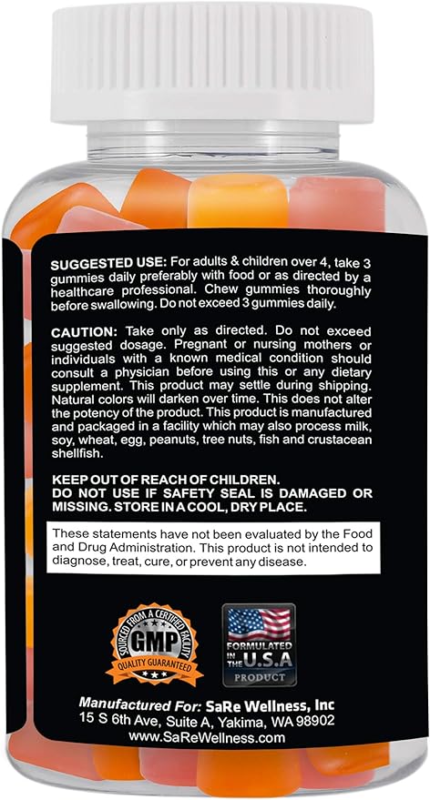 CLINICAL DAILY Fiber Max, Vegan High Fiber Gummies for Adults & Kids. Constipation Relief for Adults and Kids. Prebiotic Inulin Fiber Supplement Gummies. 90 Gluten-Free Laxative Gummies for Gut Repair