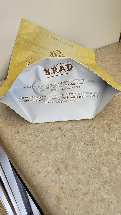 B.rad Grass Fed Whey Protein Isolate Powder with Creatine | Ultra-Pure, All-Natural Clean Ingredients | Superfuel with Whey and Creatine | 100% USA Sourced | Unflavored