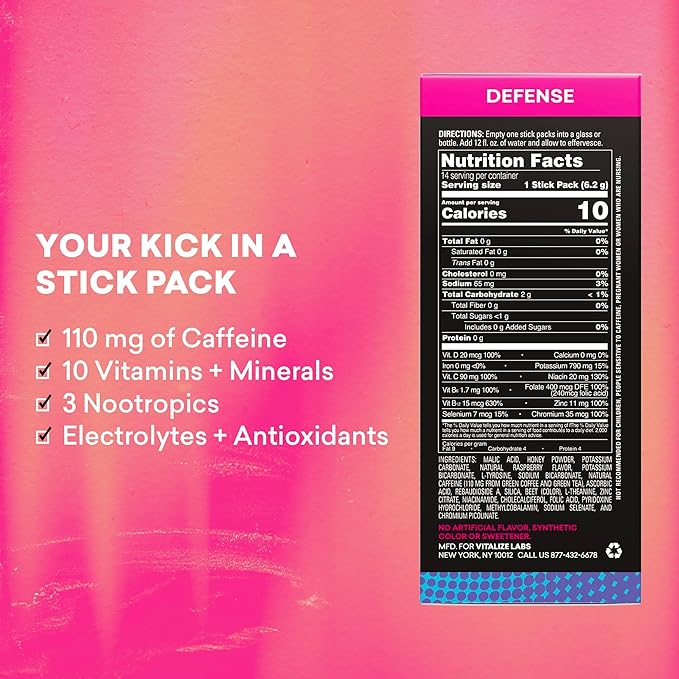 EBOOST Energy Drink Powder, Super Fuel - Blue Raspberry, 14 Packets - Pre-Workout Powder Energy Drink Mix - Natural Energy, L-Tyrosine, L-Theanine & Vitamins - Preworkout for Women & Men to Go