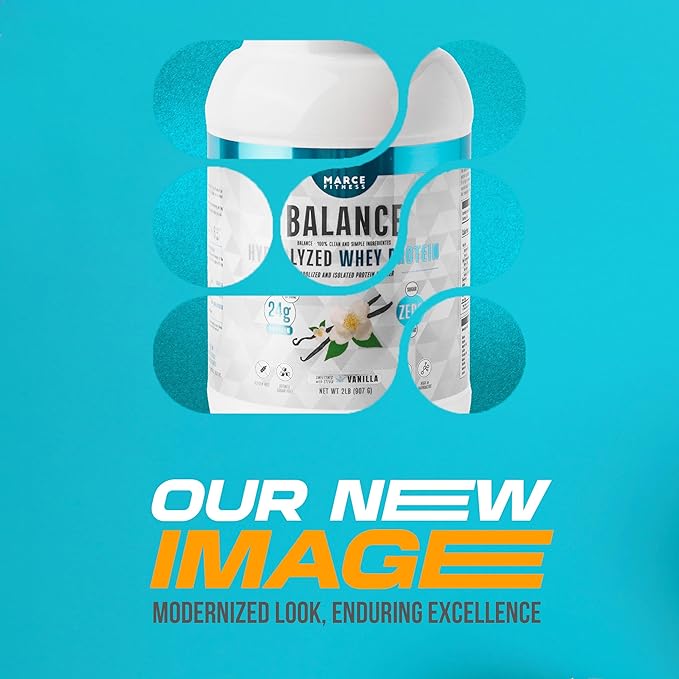 Hydrolyzed Whey Protein byMarceFitness Vanilla Flavor 2 Pound