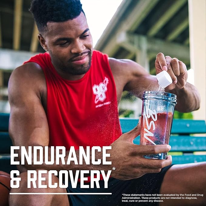 BSN Amino X Muscle Recovery & Endurance Powder with BCAAs, Intra Workout Support, 10 Grams of Amino Acids, Keto Friendly, Caffeine Free, Flavor: Fruit Punch, 30 servings (Packaging May Vary)