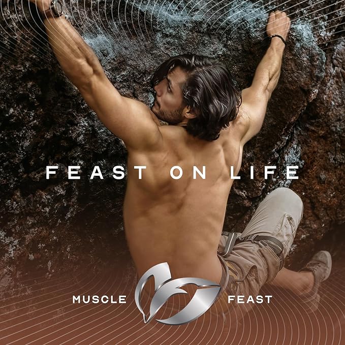 Muscle Feast Grass-Fed Whey Protein Isolate, All Natural Hormone Free Pasture Raised, Chocolate, 5lb